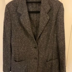 Burberry tweed blazer